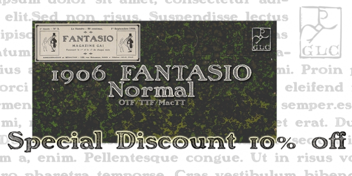 1906 Fantasio Font Download