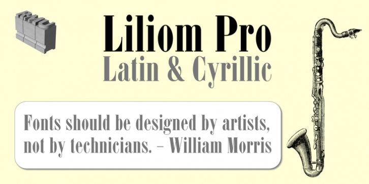 Liliom Pro Font Download