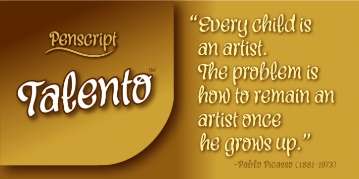 Talento Font Download