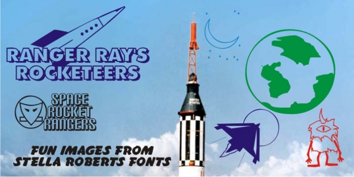 Ranger Rays Rocketeers SRF Font Download