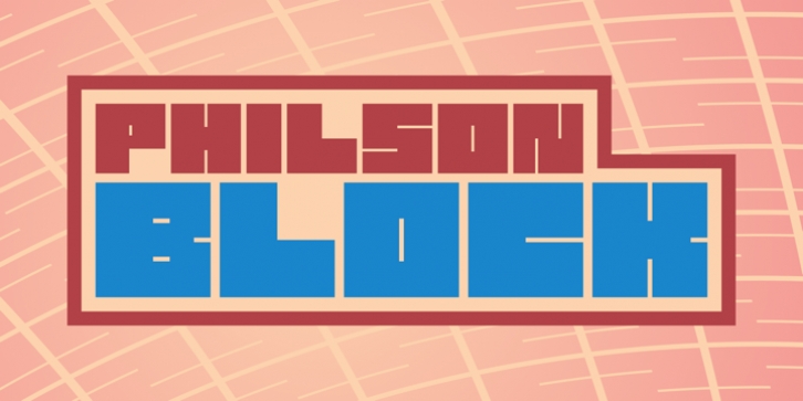 philson block Font Download