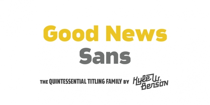 Good News Sans Font Download