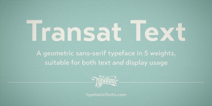 Transat Text Font Download