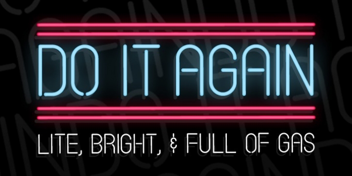Do It Again Font Download