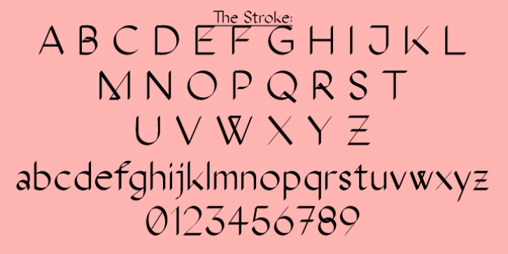 The Stroke Sans Font Download