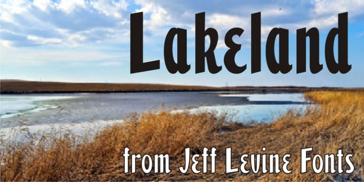 Lakeland JNL Font Download