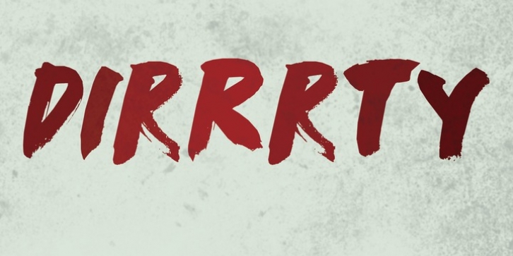 Dirrrty Font Download