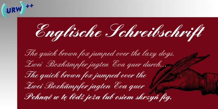 Englische Schreibschrift Font Download