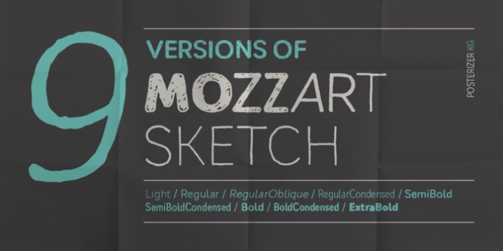 Mozzart Sketch Font Download