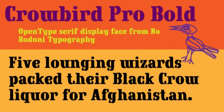 Crowbird Font Download