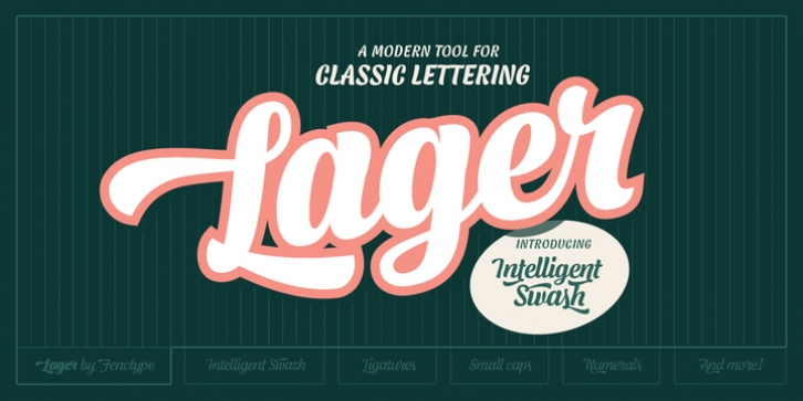 Lager Font Download