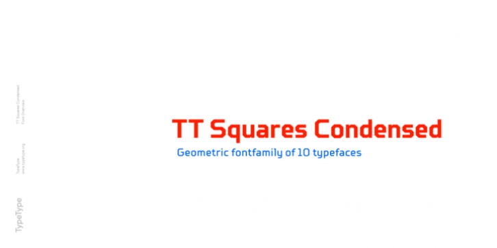 TT Squares Condensed Font Download