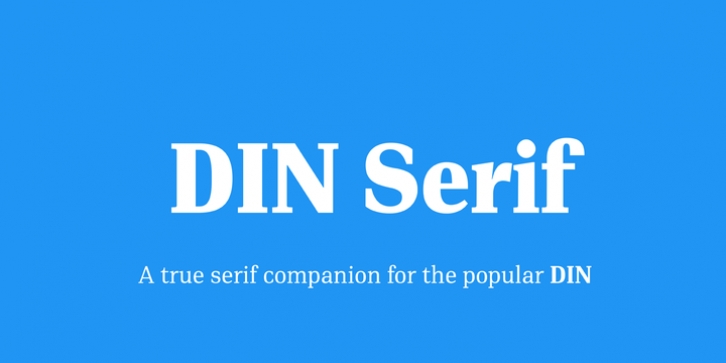 PF DIN Serif Font Download