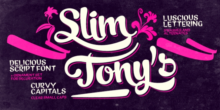 Slim Tony Font Download
