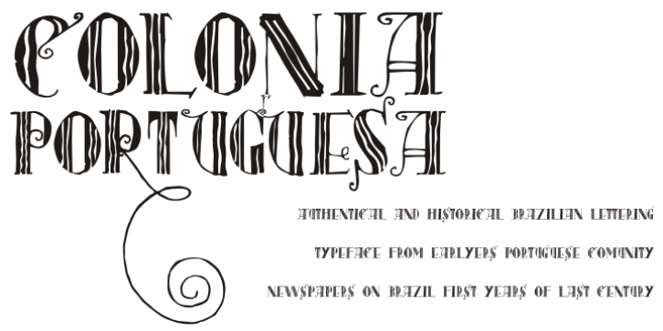 Colonia Portuguesa Font Download