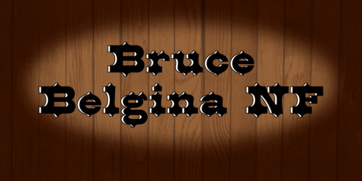 Bruce Belgina NF Font Download
