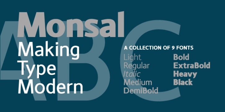 Monsalâ„¢ Font Download