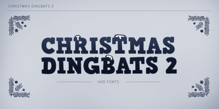 Christmas Dingbats 2 Font Download