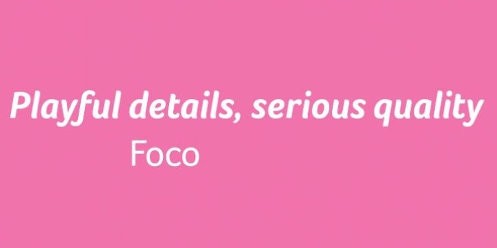 Foco Font Download