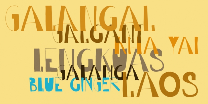 Galangal Font Download