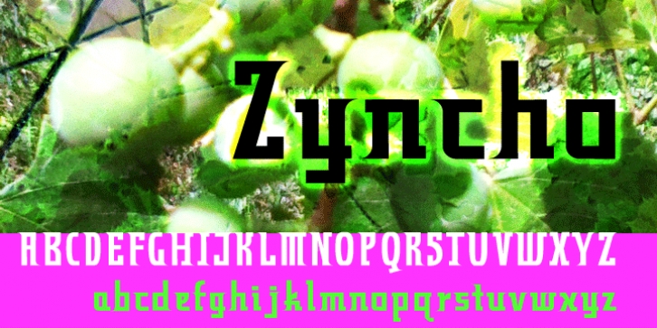 Zyncho Font Download