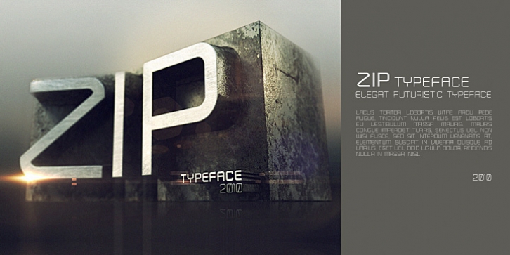 Zip Typeface Font Download