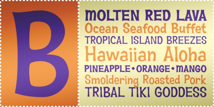 Hawaiian Aloha BTN Font Download
