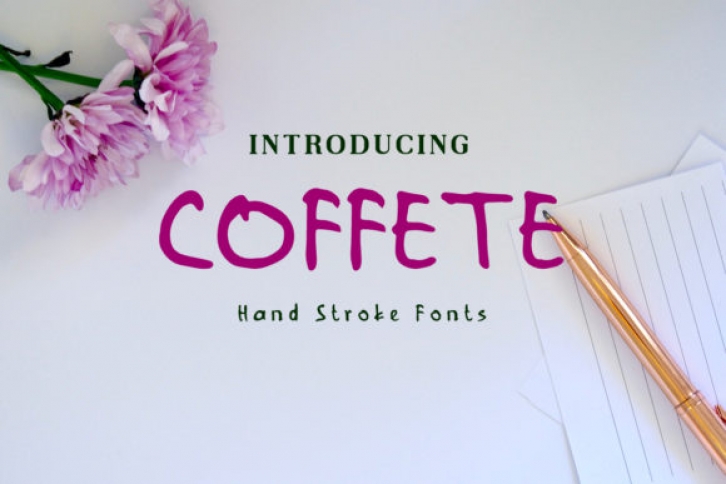 Coffete Font Download