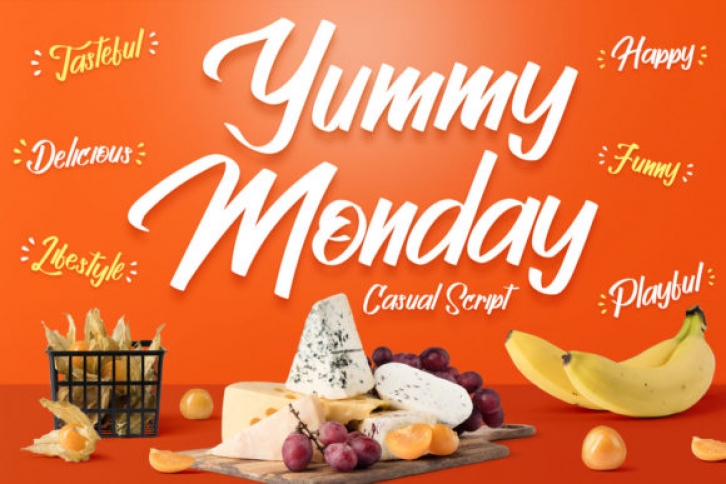 Yummy Monday Font Download