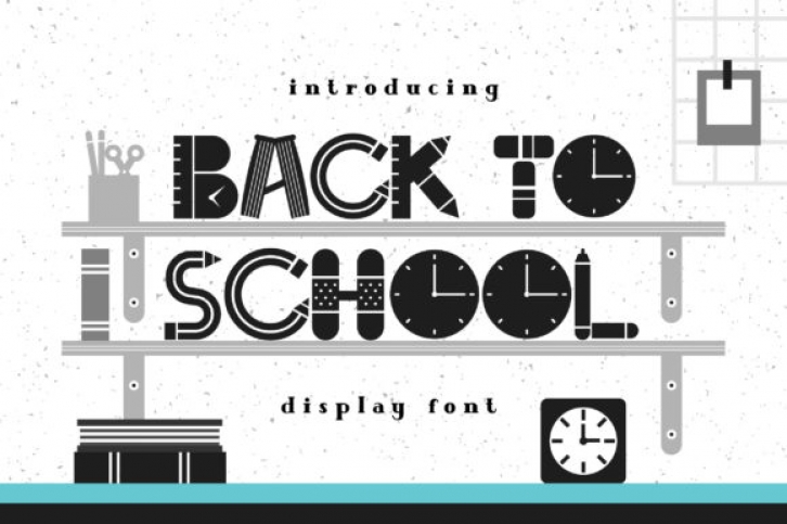 Back to School Font Download
