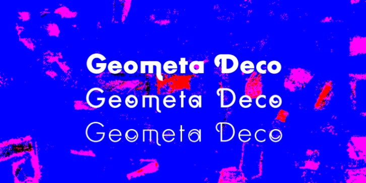 Geometa Deco Font Download
