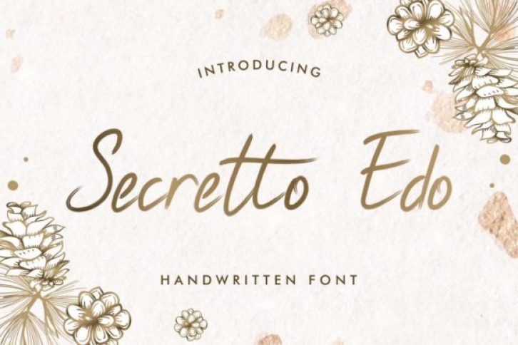 Secretto Edo Font Download