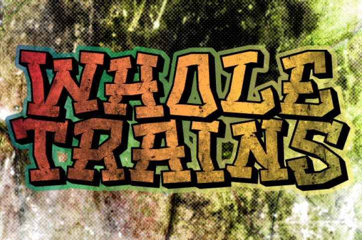 Whole Trains Font Download