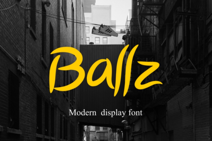 Ballz Font Download