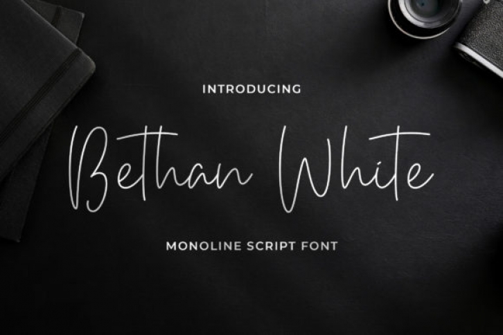 Bethan White Font Download