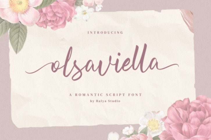 Olsaviella Font Download