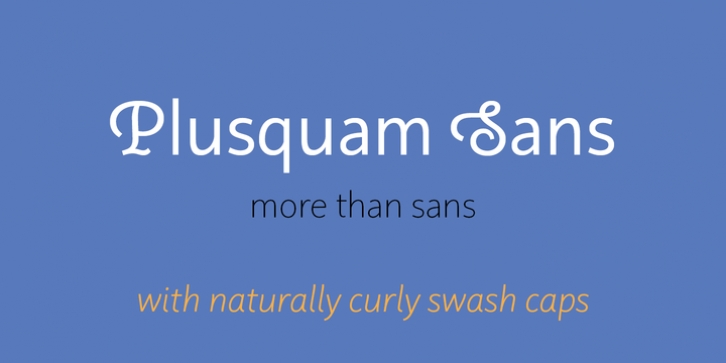 Plusquam Sans Font Download