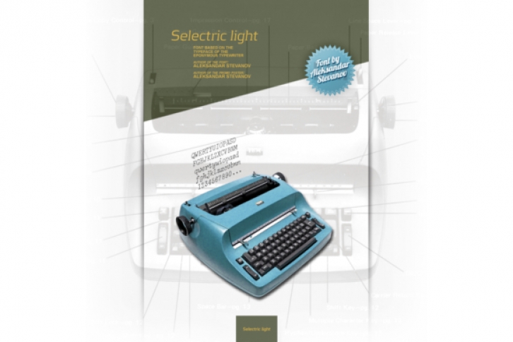 Selectric Light Font Download