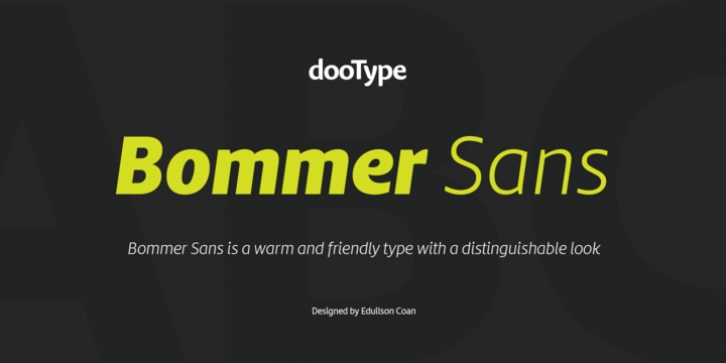 Bommer Sans Font Download