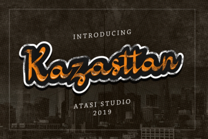 Kazasttan Font Download