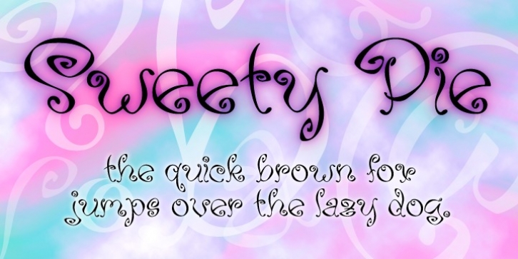 Sweety Pie Font Download