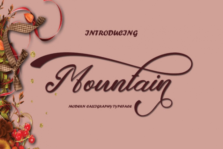 Mountain Script Font Download