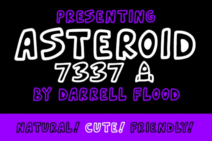 Asteroid 7337 Font Download