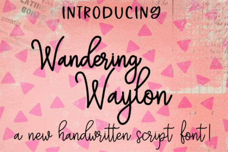 Wandering Waylon Font Download