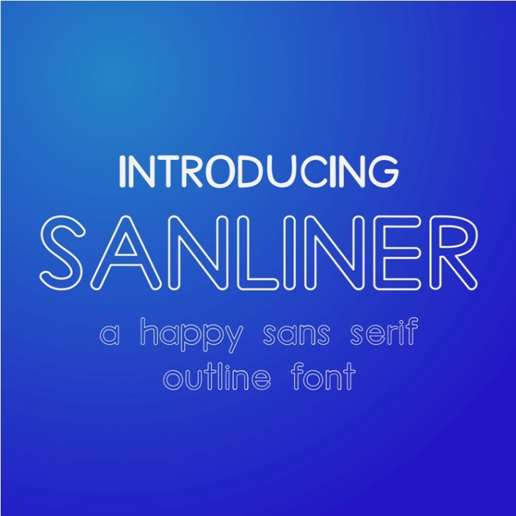 Sanliner Font Download