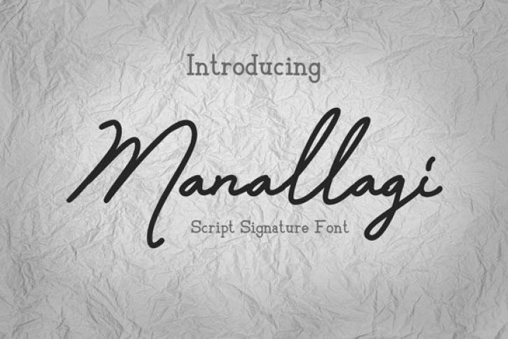 Manallagi Font Download