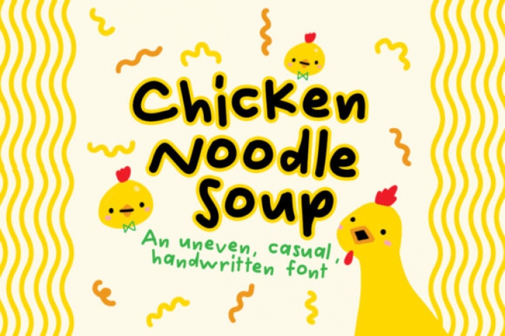 Chicken Noodle Soup Font Download