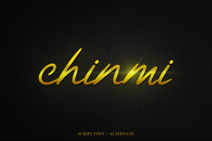 Chinmi Script Font Download