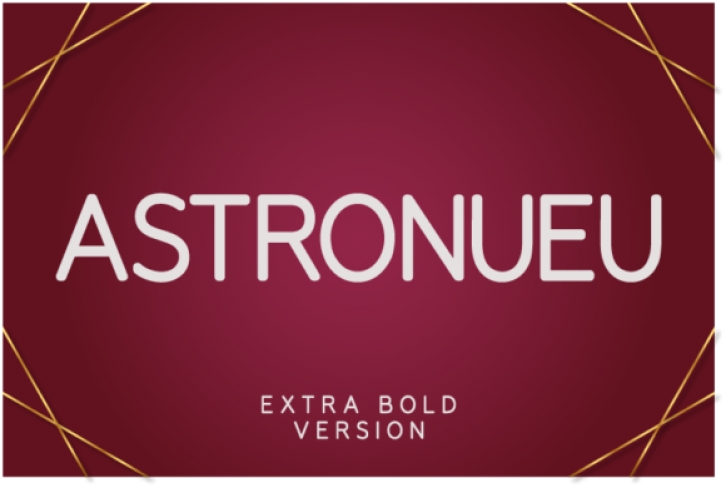 Astronueu Extra Bold Font Download