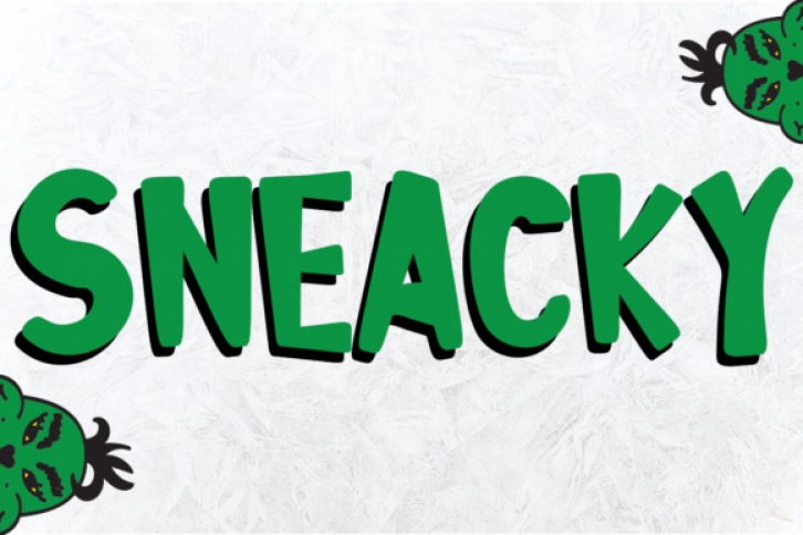 Sneacky Font Download